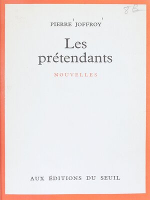 cover image of Les prétendants